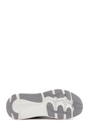 Geox Women's White D Diamanta Thick Soled Sneaker | Derimod Geox Women's White D Diamanta Thick Soled Sneaker | Derimod