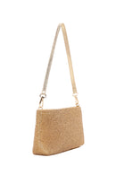 Women's Gold Stone Portfolio Bag | Derimod Women's Gold Stone Portfolio Bag | Derimod