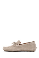 Erkek Bej Süet Deri Casual Loafer | Derimod Erkek Bej Süet Deri Casual Loafer | Derimod