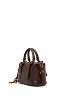 Woman Brown Long-Strap Mini Shoulder Bag | Derimod Woman Brown Long-Strap Mini Shoulder Bag | Derimod