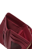 Women's Burgundy Wallet | Derimod Women's Burgundy Wallet | Derimod