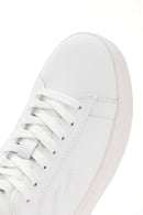 Alberto Guardiani Erkek Beyaz Winner Deri Sneaker | Derimod Alberto Guardiani Erkek Beyaz Winner Deri Sneaker | Derimod