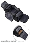 Men's Black Fabric Travel Bag | Derimod Men's Black Fabric Travel Bag | Derimod