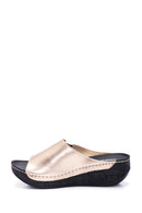 Women's Wedge Heeled Slippers | Derimod Women's Wedge Heeled Slippers | Derimod