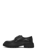 Men's Black Lace-up Leather Casual Shoes | Derimod Men's Black Lace-up Leather Casual Shoes | Derimod