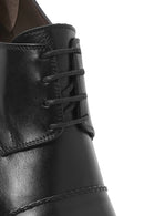 Men's Black Laced Leather Classic Shoes | Derimod Men's Black Laced Leather Classic Shoes | Derimod