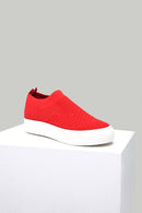 Red Fabric Women's Shoes | Derimod Red Fabric Women's Shoes | Derimod