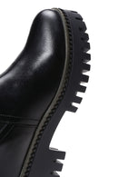 Women's Black Leather Chelsea Boots | Derimod Women's Black Leather Chelsea Boots | Derimod