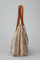 Fabric Women's Shoulder Bag | Derimod Fabric Women's Shoulder Bag | Derimod