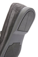 Derimod Fly Men's Gray Suede Leather Loafer | Derimod Derimod Fly Men's Gray Suede Leather Loafer | Derimod
