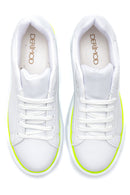 Kadın Neon Detaylı Sneaker | Derimod Kadın Neon Detaylı Sneaker | Derimod