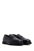 Erkek Siyah Deri Casual Loafer | Derimod Erkek Siyah Deri Casual Loafer | Derimod