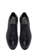Men's Black Laced Leather Classic Shoes | Derimod Men's Black Laced Leather Classic Shoes | Derimod