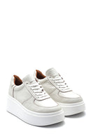 Women's Leather Thick Soled Shoes | Derimod Women's Leather Thick Soled Shoes | Derimod