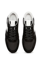 Men's Black Lace-up Leather Sneaker | Derimod Men's Black Lace-up Leather Sneaker | Derimod