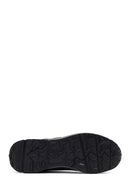 Derimod Dry Men's Black Lace-Up Fabric Sneaker | Derimod Derimod Dry Men's Black Lace-Up Fabric Sneaker | Derimod