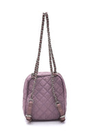 Women's Square Pattern Backpack | Derimod Women's Square Pattern Backpack | Derimod