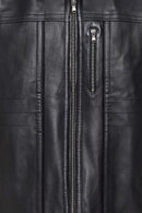 Bruno(Plus) Men's Black Leather Jacket | Derimod Bruno(Plus) Men's Black Leather Jacket | Derimod