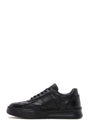 Erkek Siyah Deri Sneaker | Derimod Erkek Siyah Deri Sneaker | Derimod