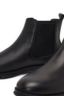 Men's Black Leather Chelsea Boot | Derimod Men's Black Leather Chelsea Boot | Derimod