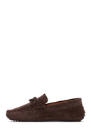 Erkek Kahverengi Süet Deri Casual Loafer | Derimod Erkek Kahverengi Süet Deri Casual Loafer | Derimod
