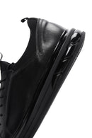 Erkek Siyah Deri Sneaker | Derimod Erkek Siyah Deri Sneaker | Derimod