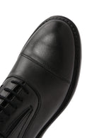 Men's Black Lace-up Leather Casual Shoes | Derimod Men's Black Lace-up Leather Casual Shoes | Derimod