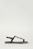 Women's Sandals with Metal Detail | Derimod Women's Sandals with Metal Detail | Derimod