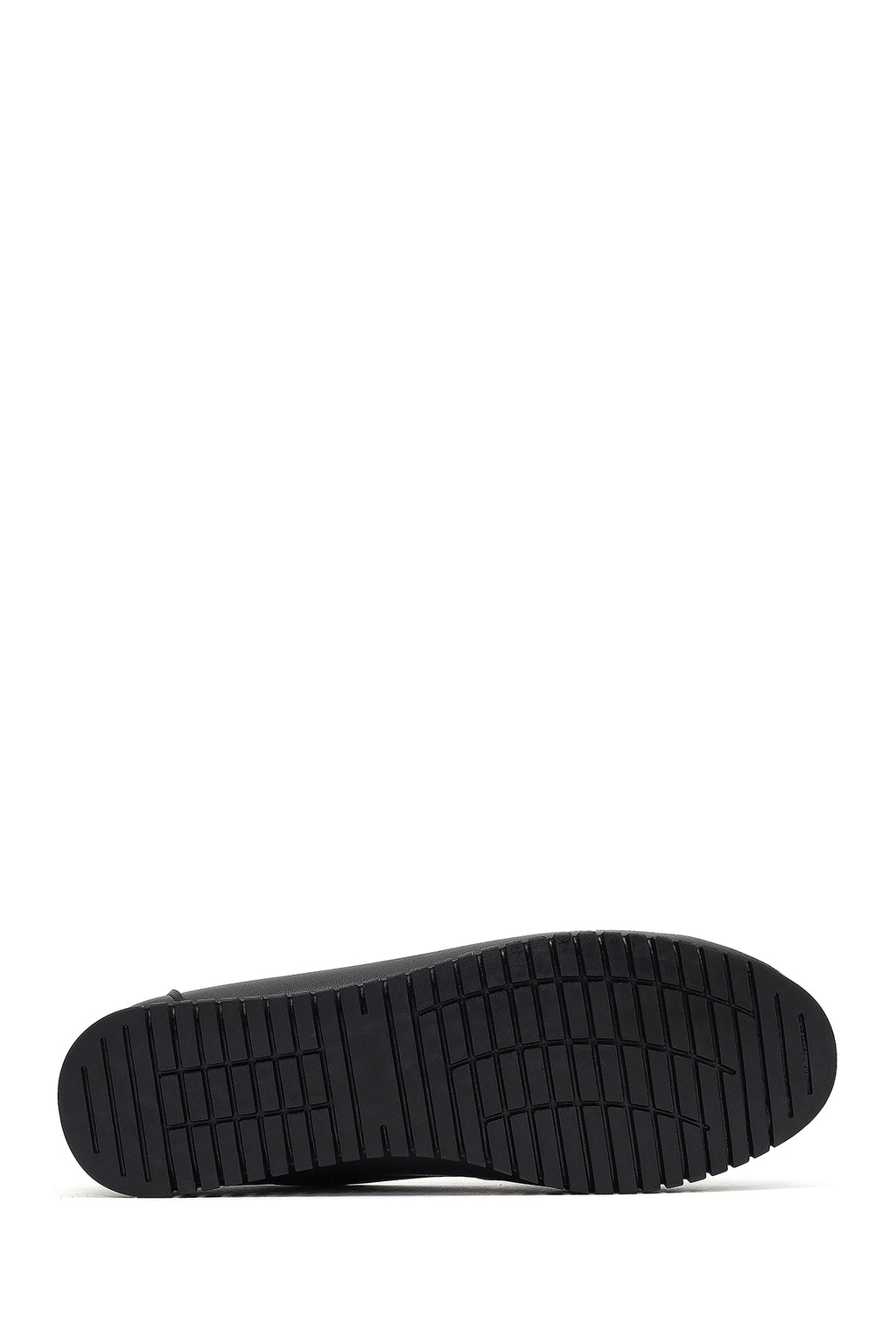 Kadın Siyah Tokalı Loafer