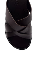 Men's Leather Slippers | Derimod Men's Leather Slippers | Derimod
