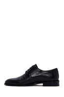 Men's Black Laced Leather Classic Shoes | Derimod Men's Black Laced Leather Classic Shoes | Derimod