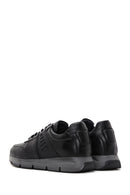Erkek Siyah Deri Casual Casual Sneaker | Derimod Erkek Siyah Deri Casual Casual Sneaker | Derimod