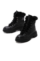 Women's Black Leather Boots | Derimod Women's Black Leather Boots | Derimod