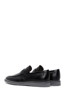 Erkek Siyah Deri Casual Loafer | Derimod Erkek Siyah Deri Casual Loafer | Derimod