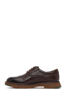 Male Brown Lace-up Leather Casual Shoes | Derimod Male Brown Lace-up Leather Casual Shoes | Derimod