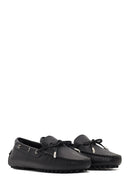 Women's Black Tasselled Leather Loafer | Derimod Women's Black Tasselled Leather Loafer | Derimod