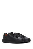 Kadın Siyah Deri Sneaker | Derimod Kadın Siyah Deri Sneaker | Derimod
