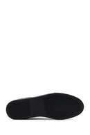 Men's Black Lace-up Leather Sneaker | Derimod Men's Black Lace-up Leather Sneaker | Derimod