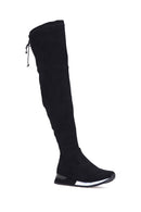 Women's Stretch Suede Boots | Derimod Women's Stretch Suede Boots | Derimod