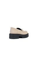 Geox Women's Beige Spherica EC7 Suede Leather Masculine Loafer | Derimod Geox Women's Beige Spherica EC7 Suede Leather Masculine Loafer | Derimod
