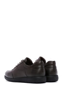 Erkek Kahverengi Deri Sneaker | Derimod Erkek Kahverengi Deri Sneaker | Derimod
