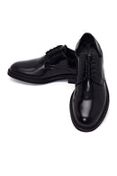 Male Black Lace-up Leather Casual Shoes | Derimod Male Black Lace-up Leather Casual Shoes | Derimod