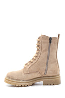 Women's Suede Leather Boots | Derimod Women's Suede Leather Boots | Derimod
