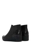 Women's Leather Wedge Heeled Boots | Derimod Women's Leather Wedge Heeled Boots | Derimod