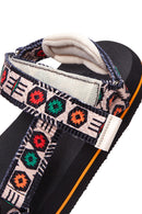 Women's Beige Flat Sandals | Derimod Women's Beige Flat Sandals | Derimod