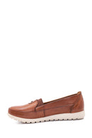 Kadın Taba Deri Comfort Loafer | Derimod Kadın Taba Deri Comfort Loafer | Derimod