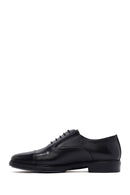 Men's Black Laced Leather Classic Shoes | Derimod Men's Black Laced Leather Classic Shoes | Derimod