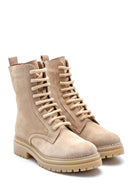 Women's Suede Leather Boots | Derimod Women's Suede Leather Boots | Derimod