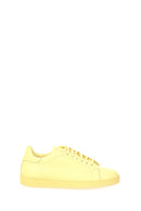 Yellow Women's Leather Sneaker | Derimod Yellow Women's Leather Sneaker | Derimod