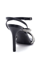 Women's Stone Heeled Sandals | Derimod Women's Stone Heeled Sandals | Derimod